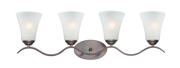 Maxim - 12084FTOI - Four Light Bath Vanity - Vital - Oil Rubbed Bronze