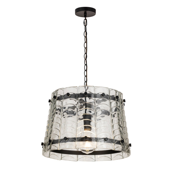 Maxim - 21871CLBZ - One Light Pendant - Ruche - Bronze