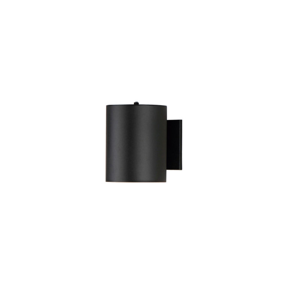 Maxim - 26101BK/PHC - One Light Outdoor Wall Lantern - Outpost - Black