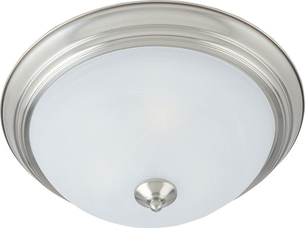 Maxim - 85841MRSN - Two Light Flush Mount - Flush Mount EE - Satin Nickel