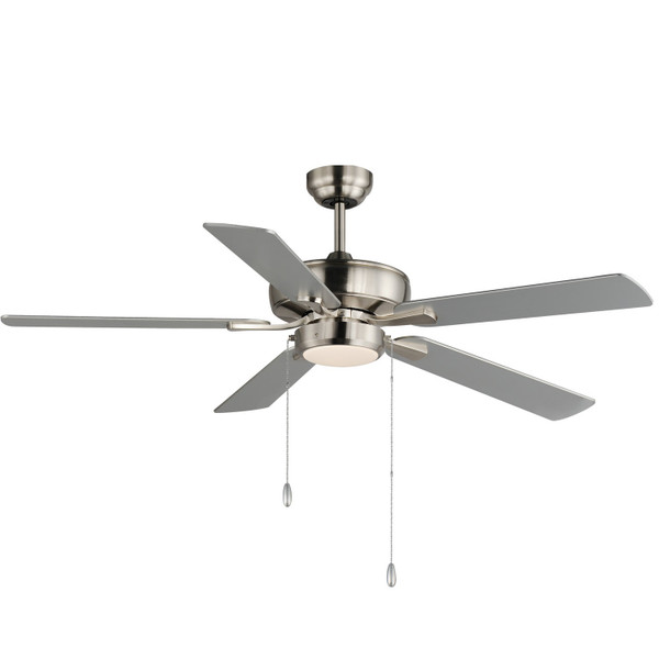 Maxim - 88937SN - 52 Ceiling Fan - Super-Max - Satin Nickel
