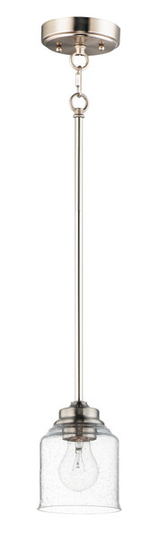 Maxim - 91260CDSN - One Light Pendant - Acadia - Satin Nickel