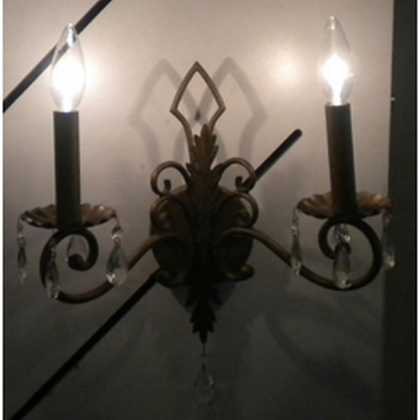 Maxim - 99977EG - Two Light Wall Sconce - Etruscan Gold