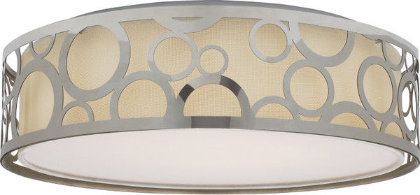 Nuvo Lighting - 62-988 - LED Flush Mount - Filigree - Polished Nickel