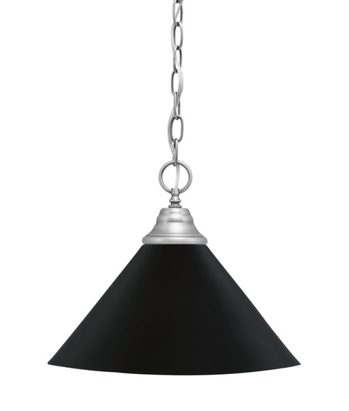 Toltec Lighting - 10-BN-420-MB - One Light Pendant - Chain - Brushed Nickel