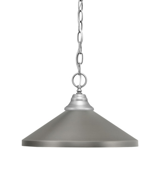 Toltec Lighting - 10-BN-424-GP - One Light Pendant - Chain - Brushed Nickel