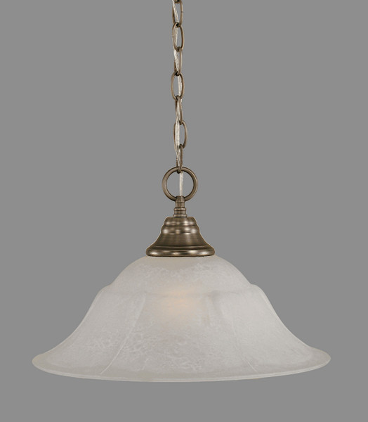 Toltec Lighting - 10-BN-53615 - One Light Pendant - Any - Brushed Nickel