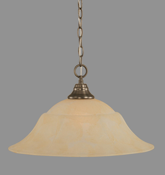 Toltec Lighting - 10-BN-53813 - One Light Pendant - Any - Brushed Nickel