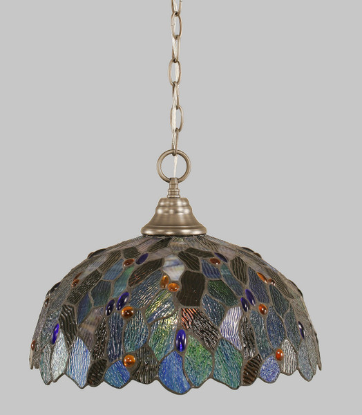 Toltec Lighting - 10-BN-995 - One Light Pendant - Any - Brushed Nickel