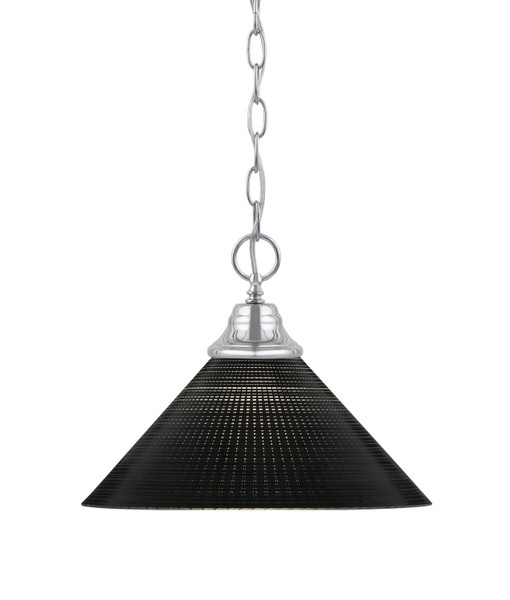 Toltec Lighting - 10-CH-4009 - One Light Pendant - Chain - Chrome