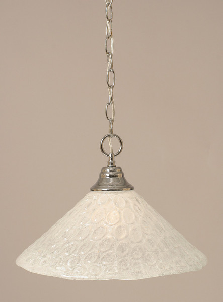 Toltec Lighting - 10-CH-411 - One Light Pendant - Any - Chrome