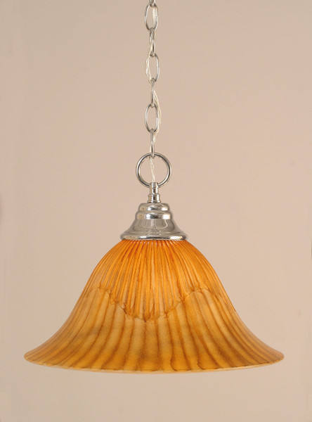 Toltec Lighting - 10-CH-58319 - One Light Pendant - Any - Chrome