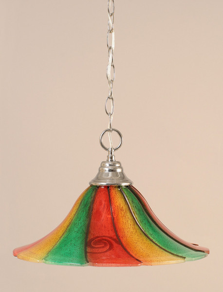 Toltec Lighting - 10-CH-767 - One Light Pendant - Any - Chrome
