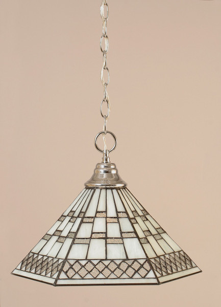 Toltec Lighting - 10-CH-910 - One Light Pendant - Any - Chrome