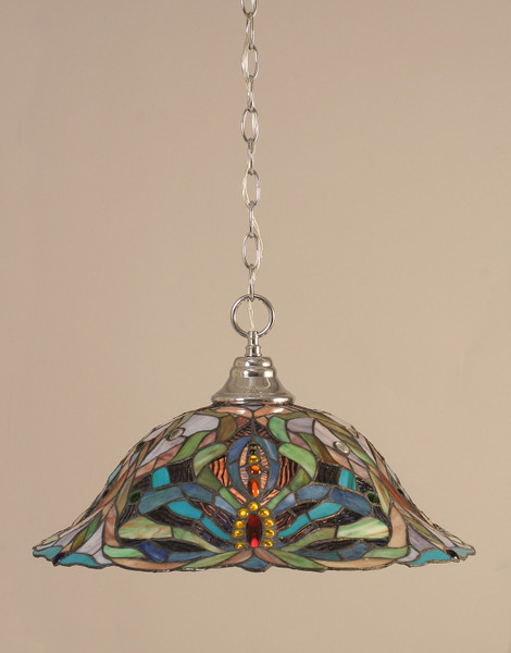 Toltec Lighting - 10-CH-990 - One Light Pendant - Any - Chrome