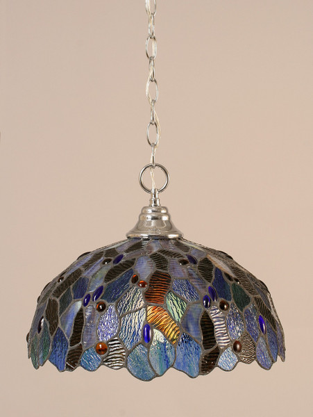 Toltec Lighting - 10-CH-995 - One Light Pendant - Any - Chrome