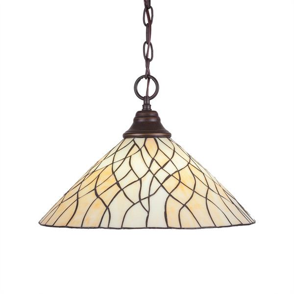 Toltec Lighting - 10-DG-911 - One Light Pendant - Any - Dark Granite