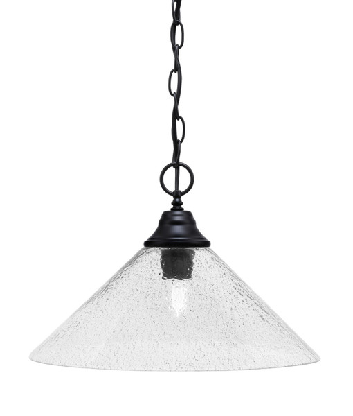 Toltec Lighting - 10-MB-2162 - One Light Pendant - Chain - Matte Black