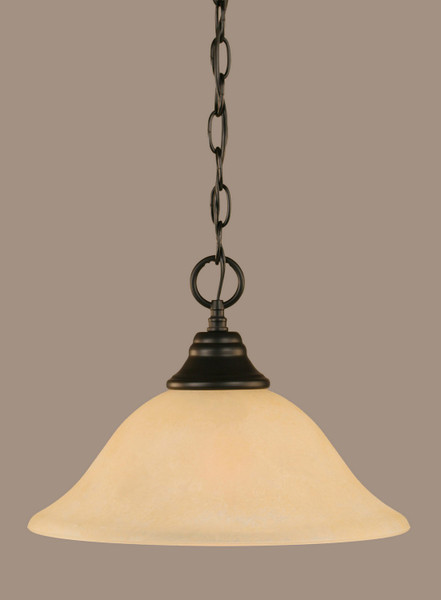 Toltec Lighting - 10-MB-523 - One Light Pendant - Any - Matte Black