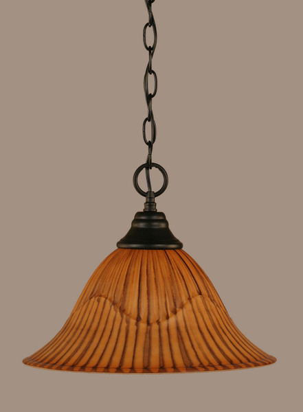 Toltec Lighting - 10-MB-58319 - One Light Pendant - Any - Matte Black