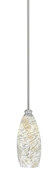 Toltec Lighting - 1151-BN-5064 - One Light Mini Pendant - Edge - Brushed Nickel