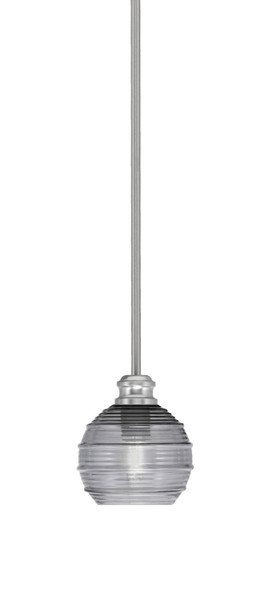 Toltec Lighting - 1151-BN-5112 - One Light Mini Pendant - Edge - Brushed Nickel