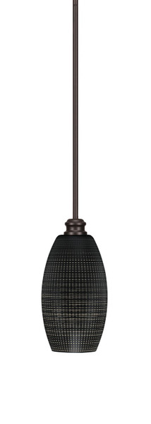 Toltec Lighting - 1151-ES-4049 - One Light Mini Pendant - Edge - Espresso