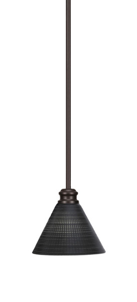 Toltec Lighting - 1151-ES-4059 - One Light Mini Pendant - Edge - Espresso