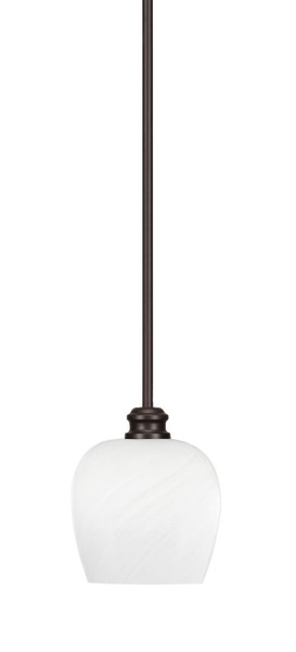 Toltec Lighting - 1151-ES-4811 - One Light Mini Pendant - Edge - Espresso