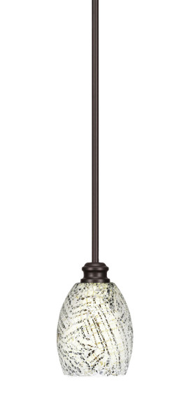 Toltec Lighting - 1151-ES-5054 - One Light Mini Pendant - Edge - Espresso