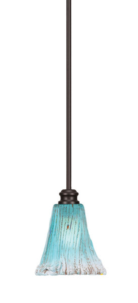 Toltec Lighting - 1151-ES-725 - One Light Mini Pendant - Edge - Espresso