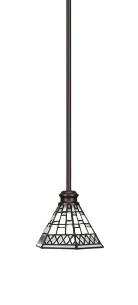 Toltec Lighting - 1151-ES-9105 - One Light Mini Pendant - Edge - Espresso