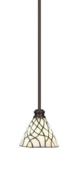 Toltec Lighting - 1151-ES-9115 - One Light Mini Pendant - Edge - Espresso