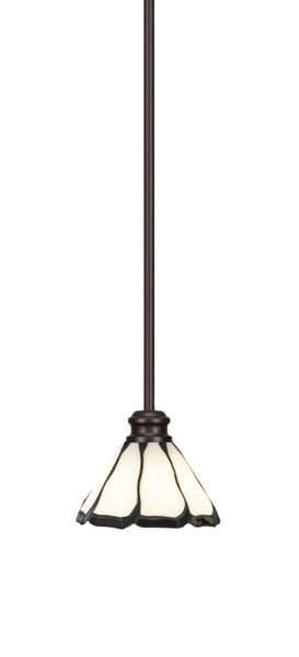 Toltec Lighting - 1151-ES-9125 - One Light Mini Pendant - Edge - Espresso