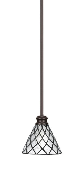 Toltec Lighting - 1151-ES-9185 - One Light Mini Pendant - Edge - Espresso