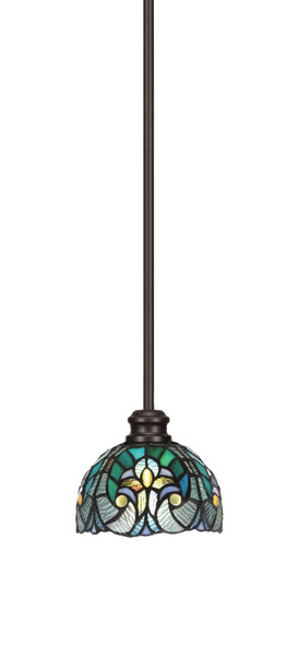 Toltec Lighting - 1151-ES-9925 - One Light Mini Pendant - Edge - Espresso