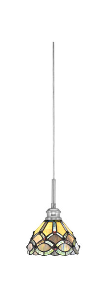 Toltec Lighting - 1152-BN-9435 - One Light Mini Pendant - Edge - BN