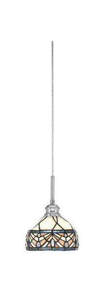 Toltec Lighting - 1152-BN-9485 - One Light Mini Pendant - Edge - BN