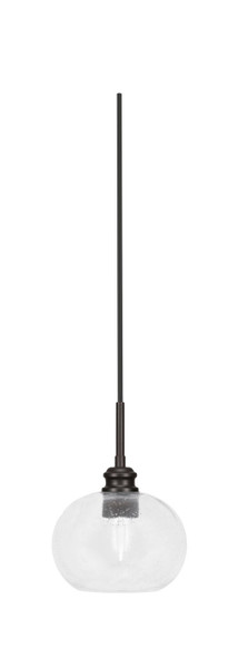 Toltec Lighting - 1152-ES-202 - One Light Mini Pendant - Edge - Espresso