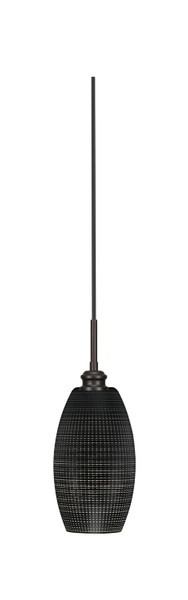 Toltec Lighting - 1152-ES-4049 - One Light Mini Pendant - Edge - Espresso