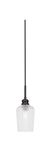 Toltec Lighting - 1152-ES-4250 - One Light Mini Pendant - Edge - Espresso