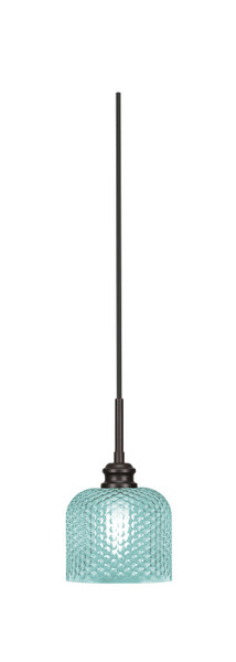 Toltec Lighting - 1152-ES-4615 - One Light Mini Pendant - Edge - Espresso