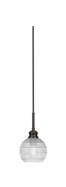 Toltec Lighting - 1152-ES-5110 - One Light Mini Pendant - Edge - Espresso
