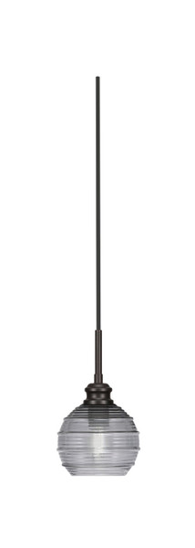 Toltec Lighting - 1152-ES-5112 - One Light Mini Pendant - Edge - Espresso