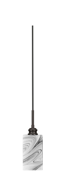 Toltec Lighting - 1152-ES-549 - One Light Mini Pendant - Edge - Espresso