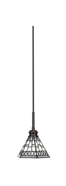 Toltec Lighting - 1152-ES-9105 - One Light Mini Pendant - Edge - Espresso