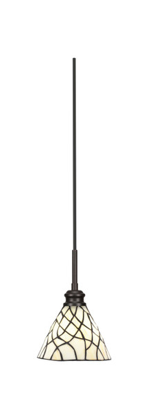 Toltec Lighting - 1152-ES-9115 - One Light Mini Pendant - Edge - Espresso