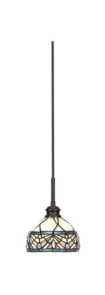 Toltec Lighting - 1152-ES-9485 - One Light Mini Pendant - Edge - Espresso