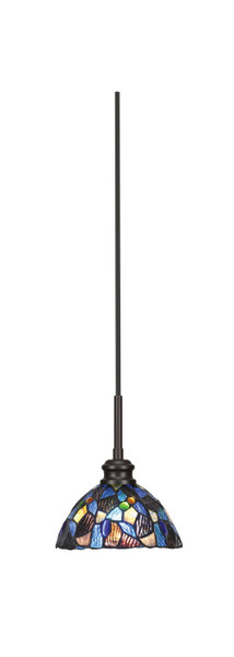 Toltec Lighting - 1152-ES-9955 - One Light Mini Pendant - Edge - Espresso