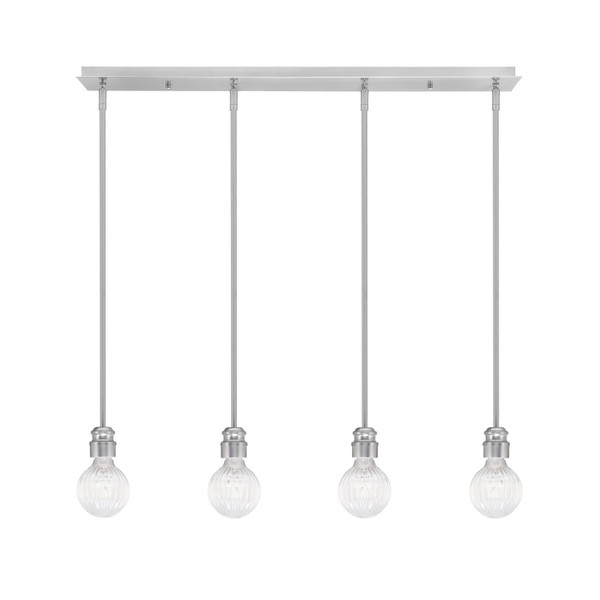 Toltec Lighting - 1156-BN-LED45C - LED Mini Pendant - Edge - Brushed Nickel
